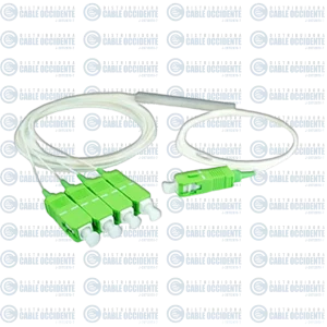 SPLITTER ÓPTICO CONECTORIZADO 1X4