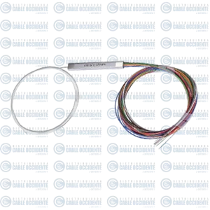 SPLITTER ÓPTICO SIN CONECTOR 1X8